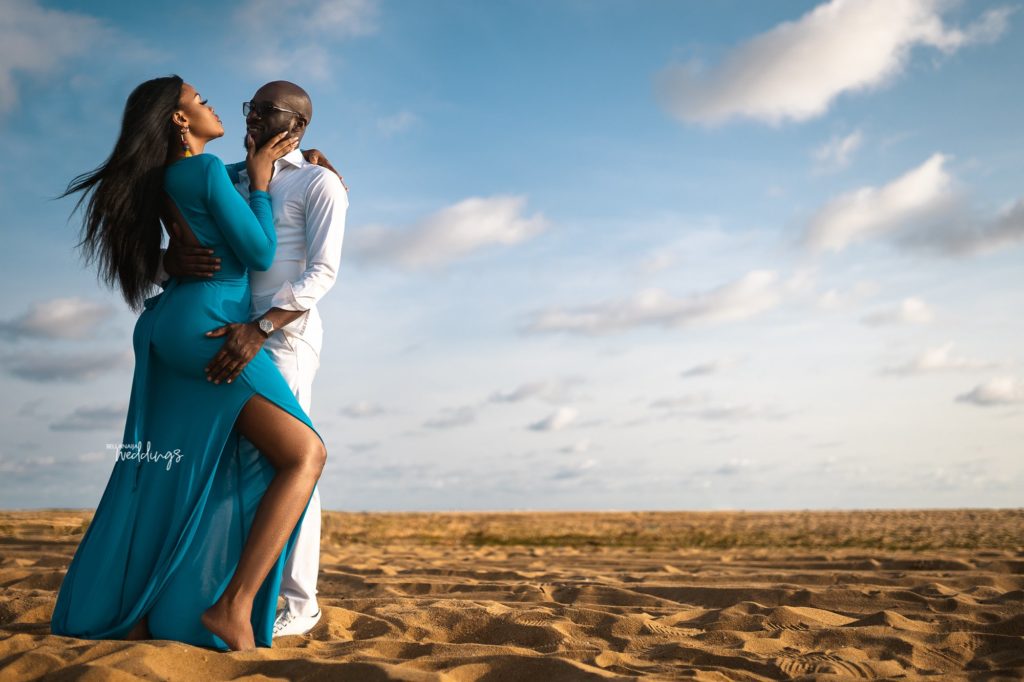 Debbie and Femi's Pre-wedding Shoot is Super Chic | BellaNaija Weddings