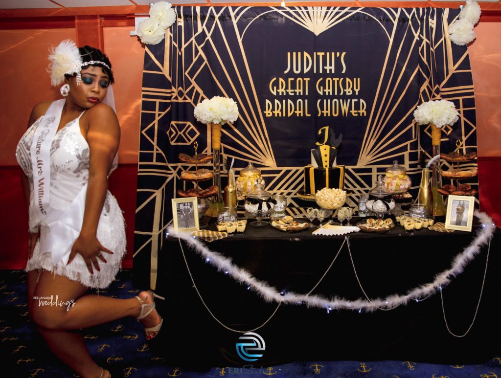 Judith's Great Gatsby Bridal Shower Took Place On A Yacht 