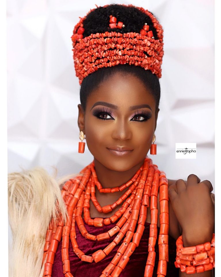 A Soft Nude Glam on an Edo Bride is Def Worth Seeing | BellaNaija Weddings