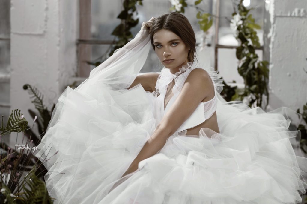 This Katherine Tash Collection is What Modern #OpenBackBrides will Love