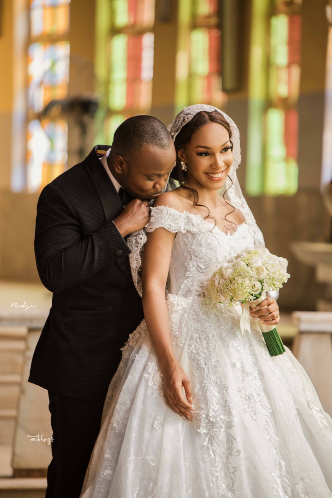 Adanna & Chukwudi's White Wedding is the Right Start to the Weekend