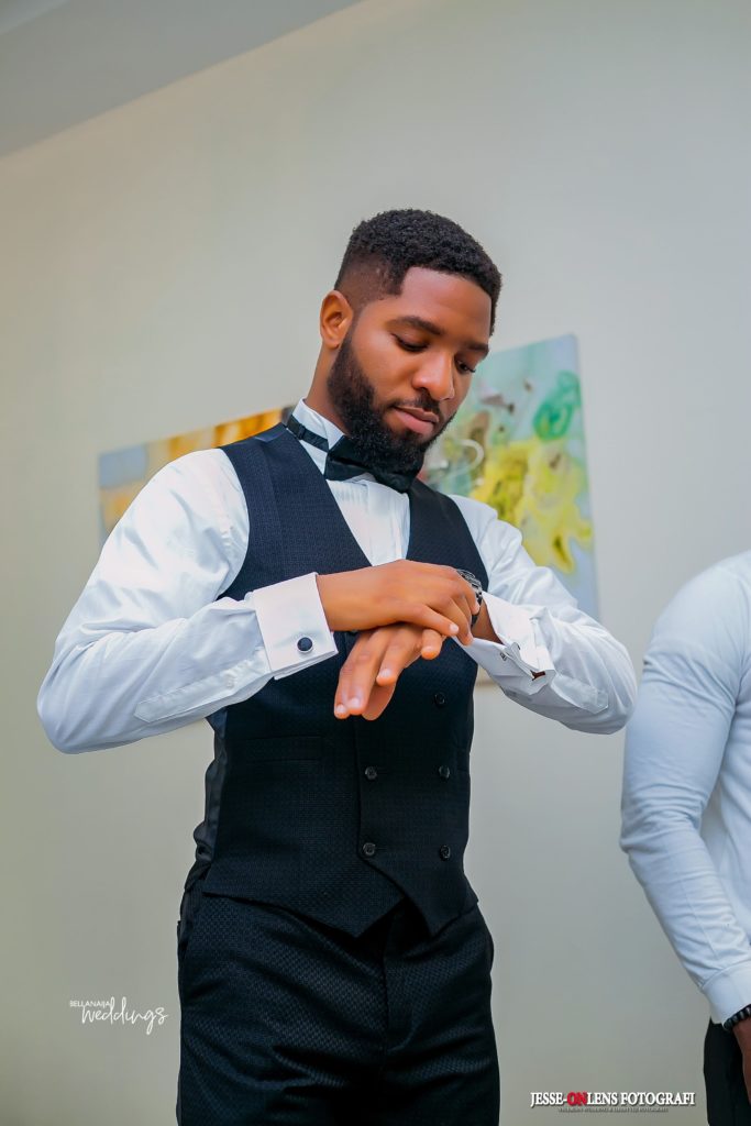 Nkiruka & Franklin's White Wedding is Giving us the Chills