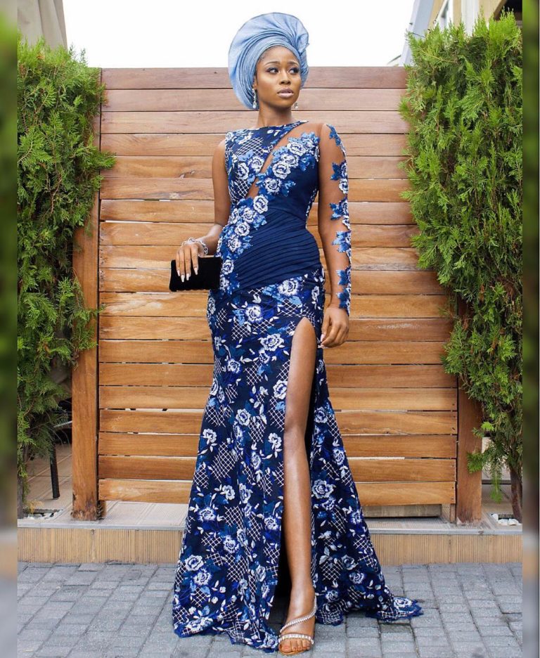 8 Blue and Fab #AsoEbiBella Looks to Love from #theTTAffair White ...