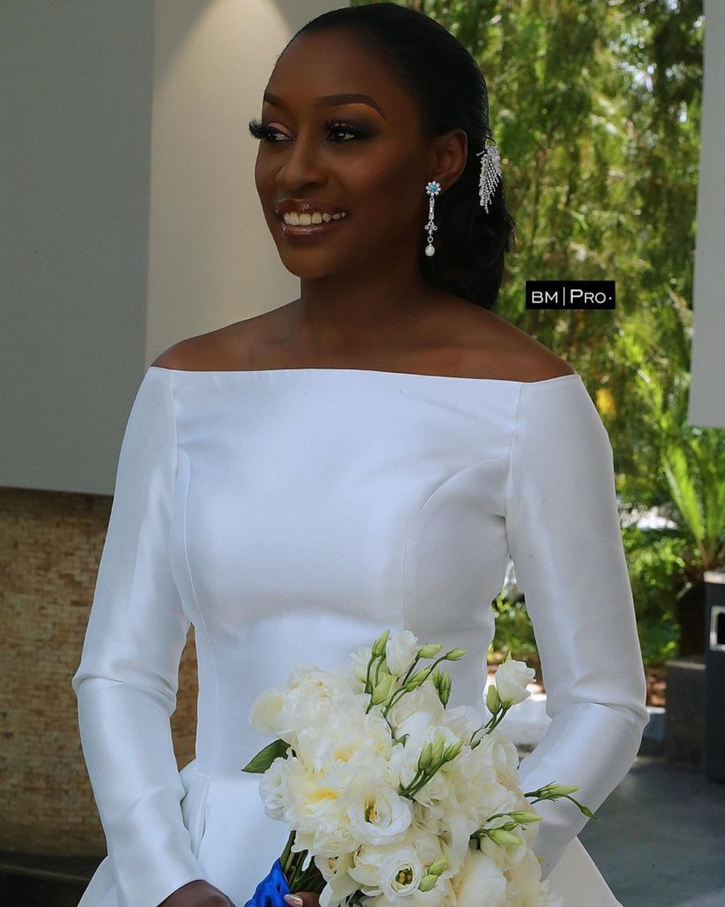 Ayowande and Niyi's white wedding was completely Classy