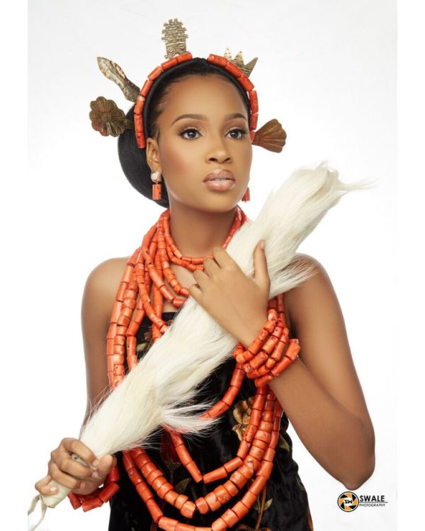 Edo Brides-to-be! You Should Pin this Sleek Bun Beauty Look