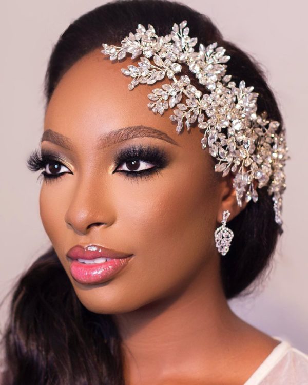 This Nude Bridal Look will Have you Looking Peng all Day!