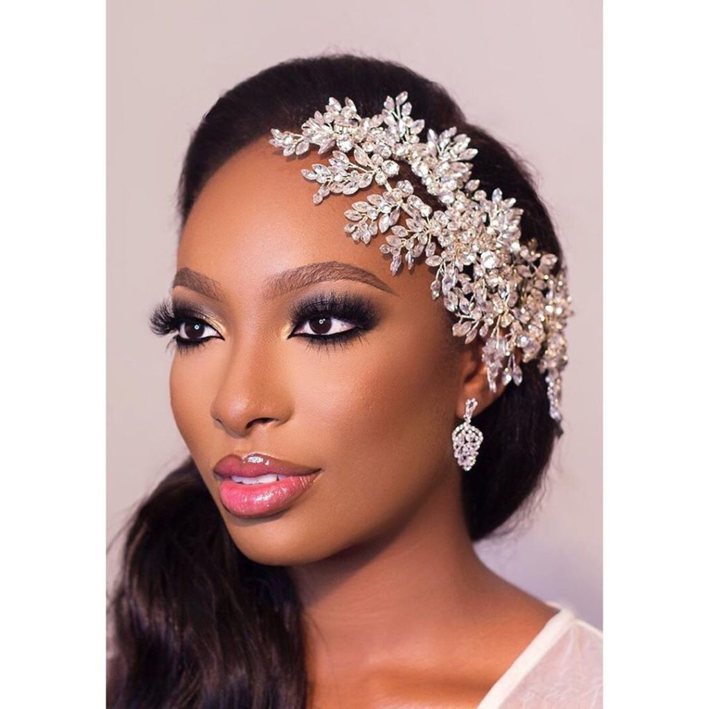 This Nude Bridal Look will Have you Looking Peng all Day!