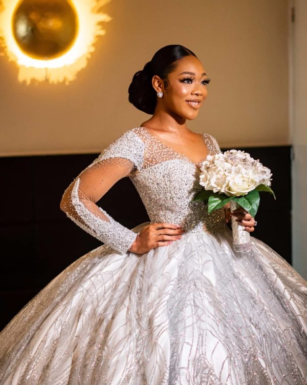 This Bride’s Dress was the Definition of Queening – BellaNaija Weddings