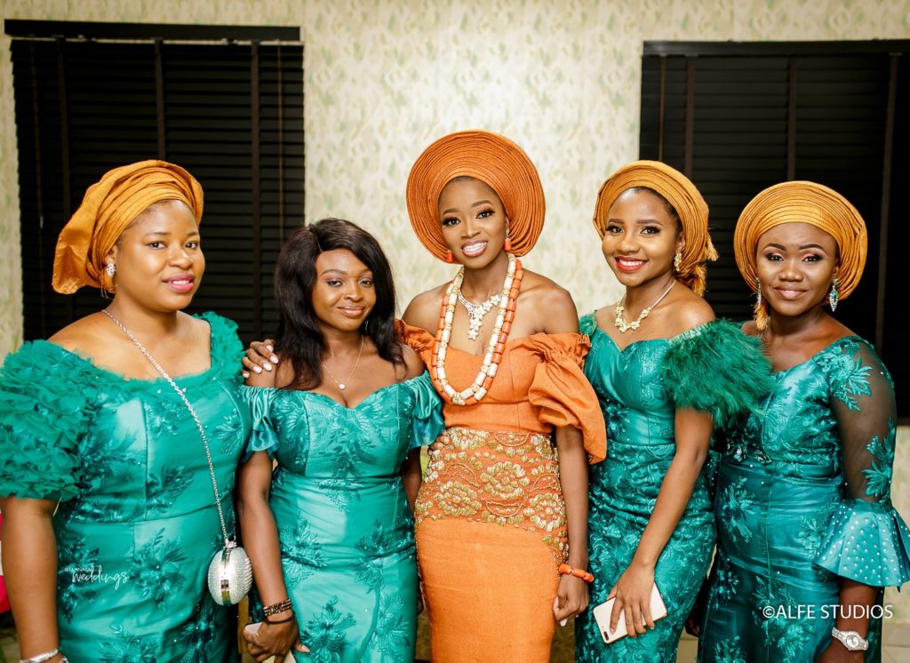 Sola & Sunkanmi Brought all the Heat to Their Traditional Engagement