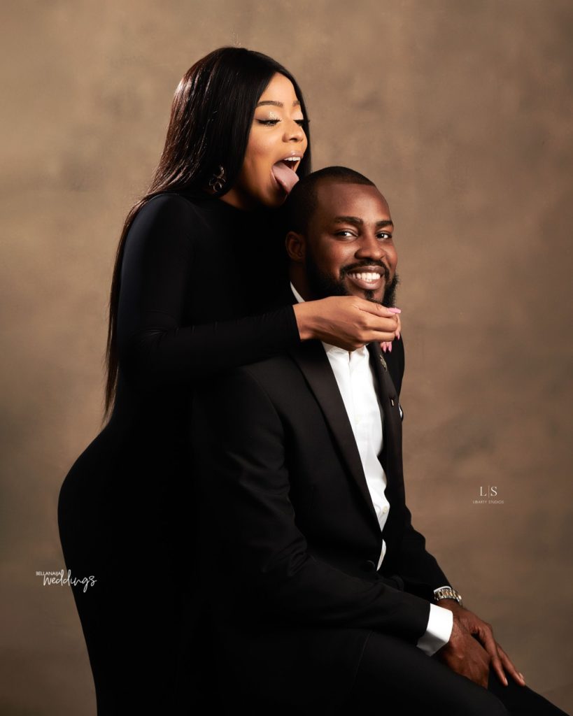 Krystal & Godwin Brought their #AsoEbiBella Game to their Pre-wedding