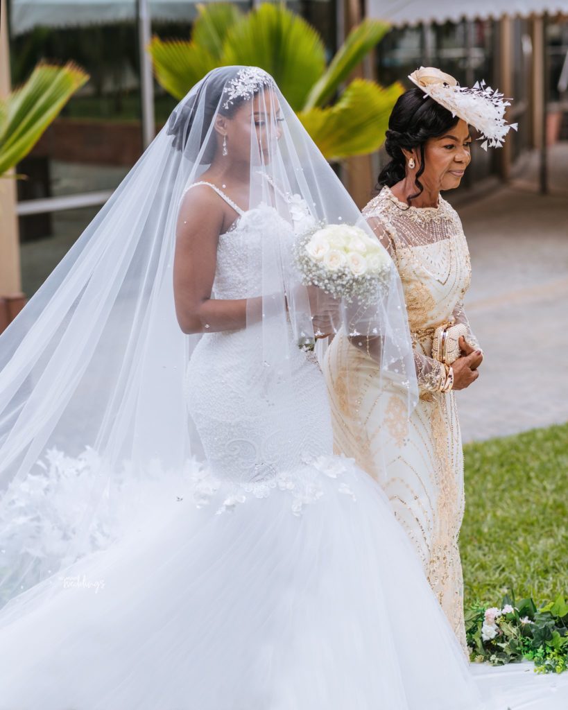 Veronica & Konadu's White Wedding in Accra was All Shades of LIT