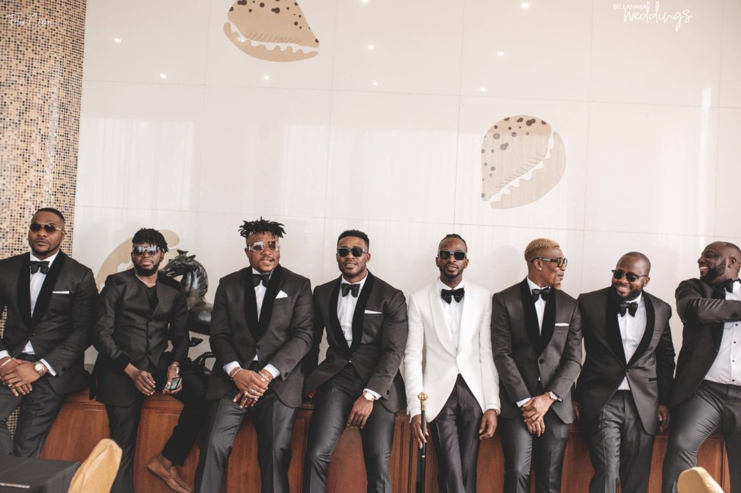 Feel all the Love at 9ice & Olasunkanmi's White Wedding in Lagos