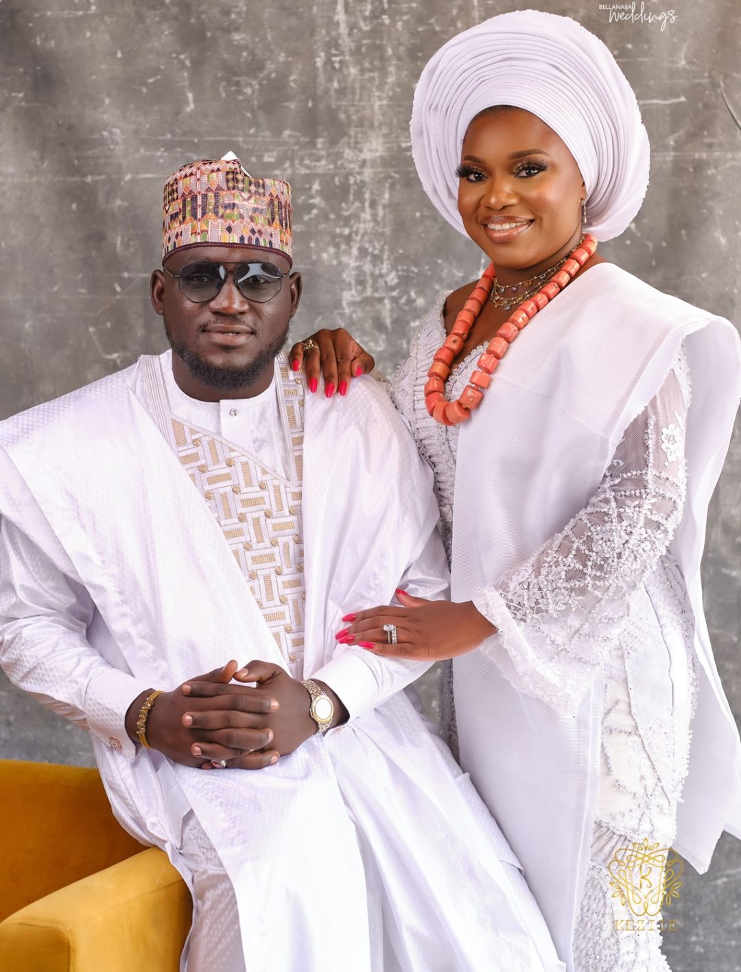 The #SJKforever Traditional Engagement was a Yoruba-Nupe Affair