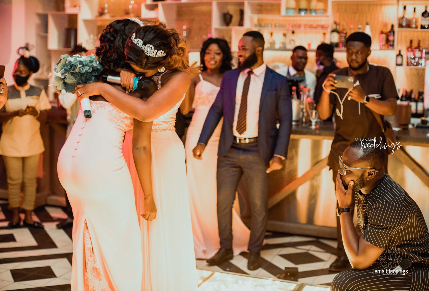 Watch Francis' Sleek Garter Removal at the #TheAgudosiAffair Reception –  BellaNaija Weddings