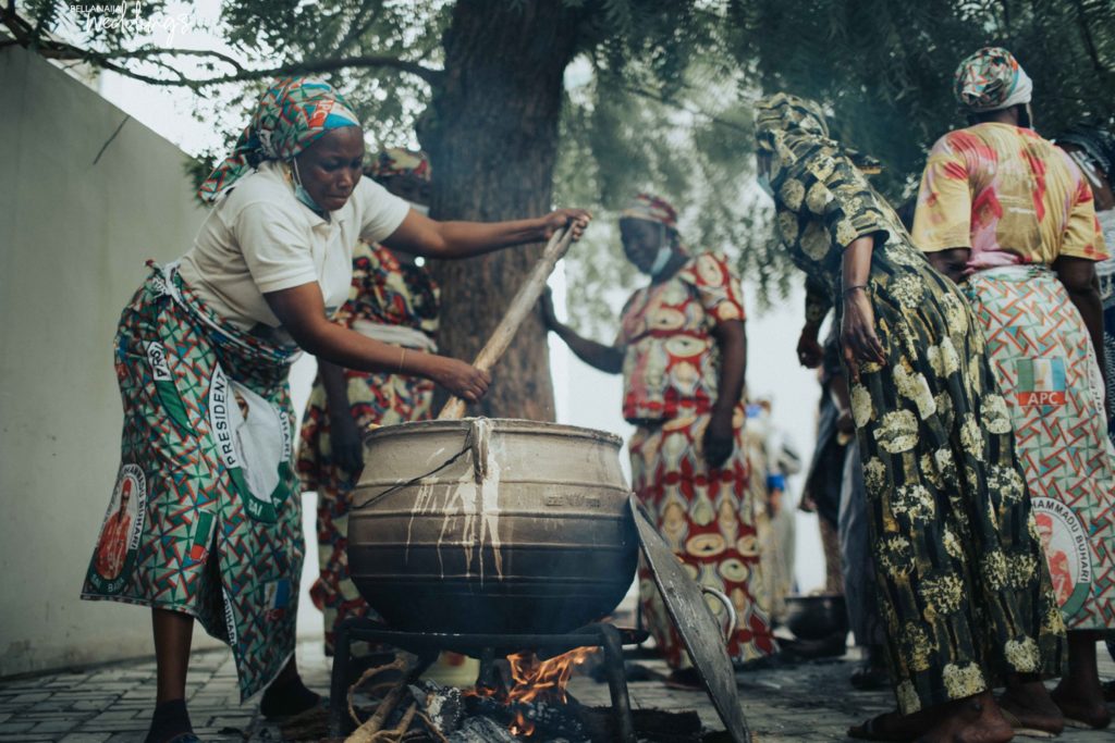 Adama Indimi & Malik Ado-Ibrahim's Wedding was A Rich Fusion of the ...