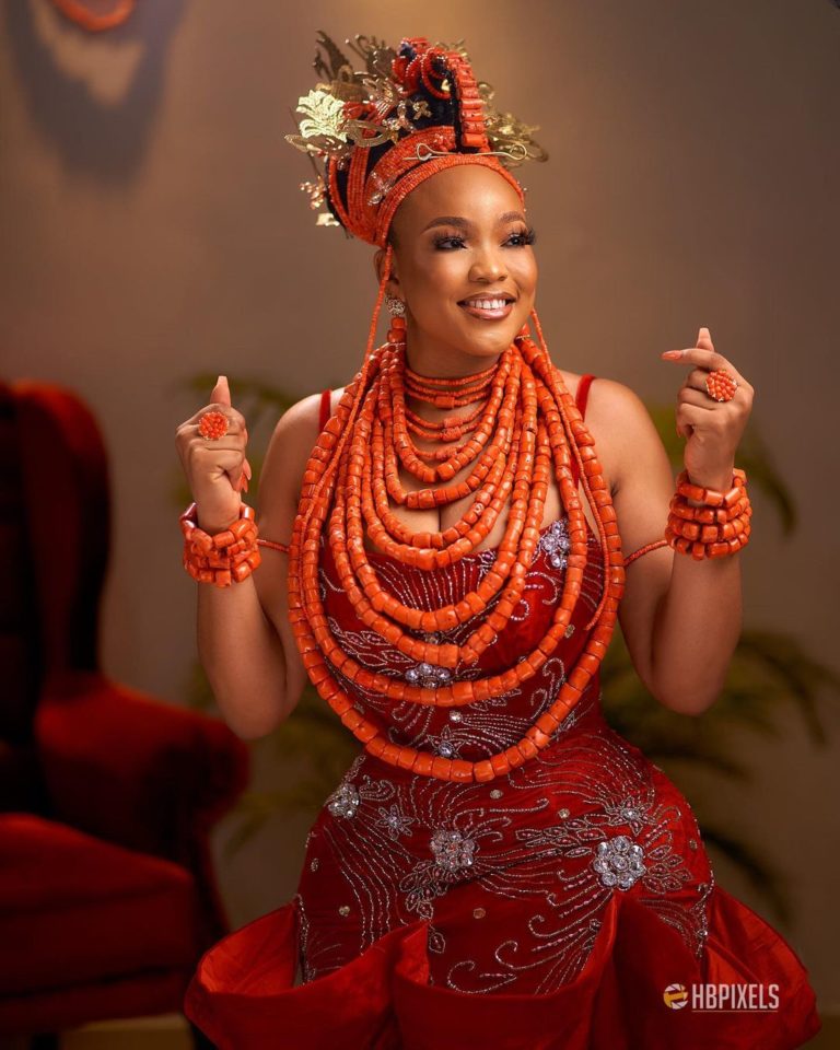 This Beauty Look is For the Unconventional Edo Bride-to-be