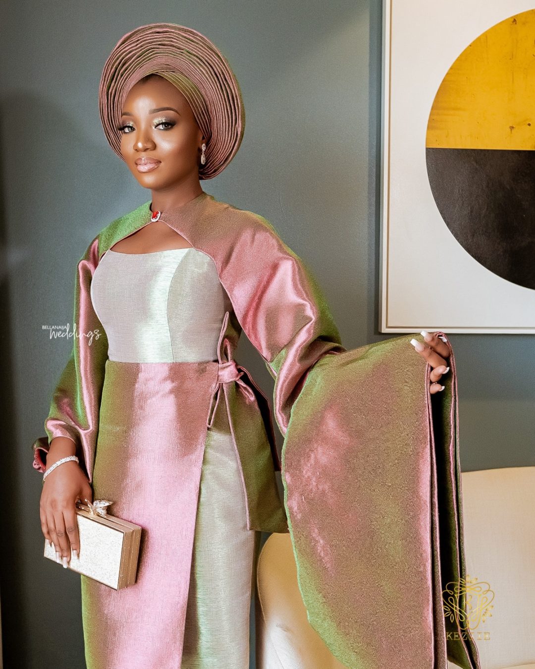 Moyo Is Such A Classy Bride! Check Out All Her Looks For Her Wedding