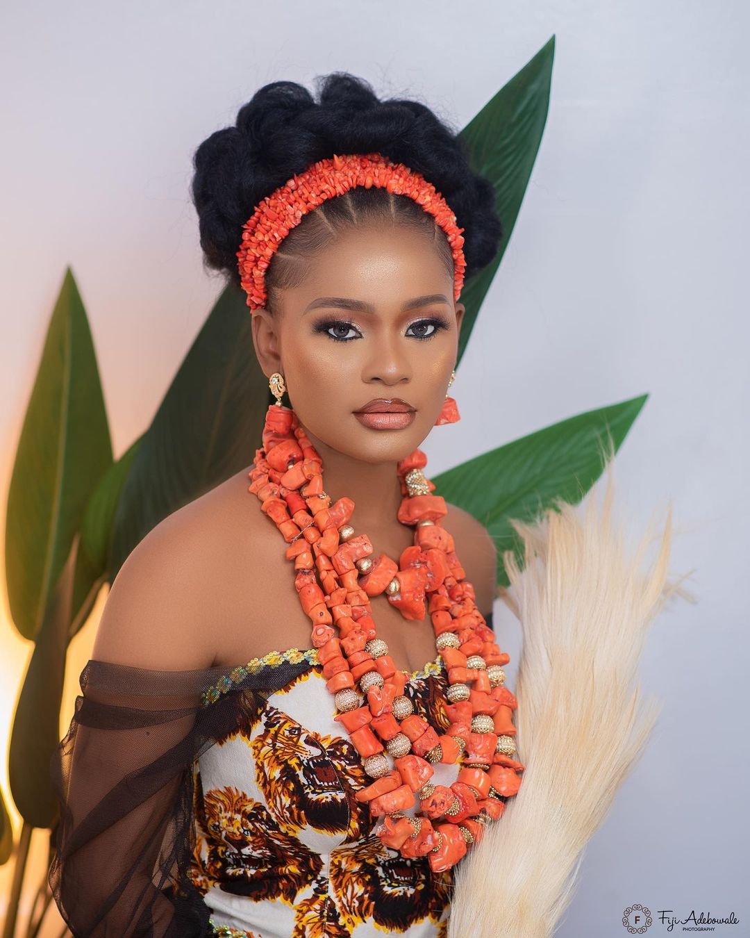 This Igbo Bridal Beauty Look is a Fine Blend of Simplicity & Elegance