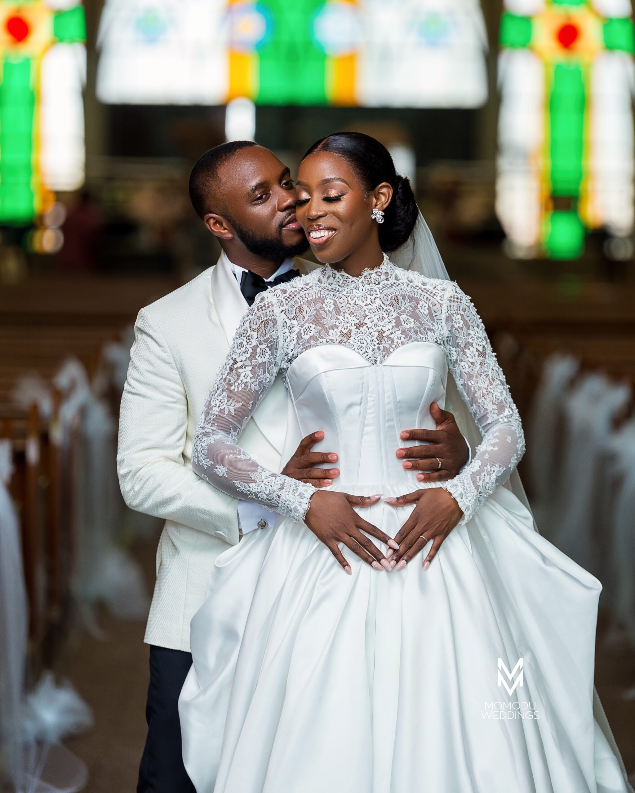 Maxine & Daniel's White Wedding Was One For The Books!