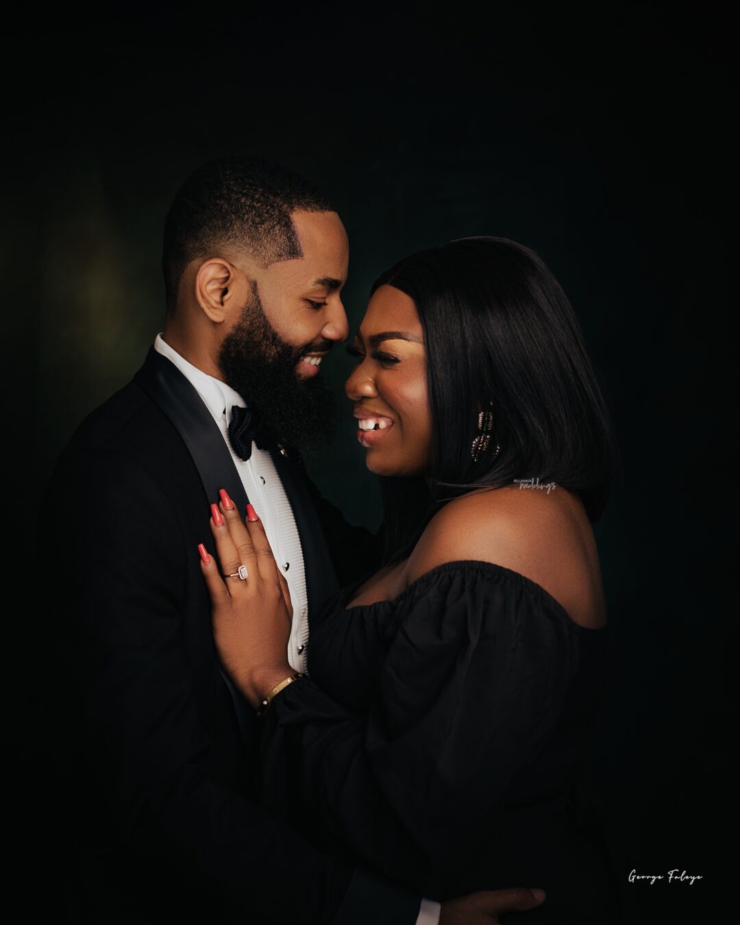 Take In The Sweetness Of Olamide & Paul’s Pre-Wedding Photos | BellaNaija