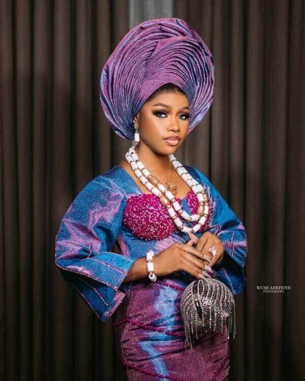 Slay Your Yoruba Trad in Radiant Colours with This Beauty Look!