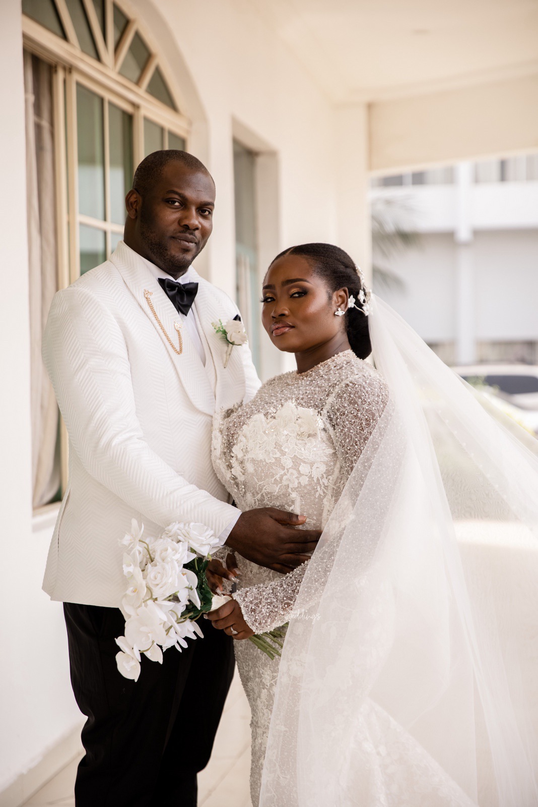 Ogochukwu & Alex's White Wedding Was all Shades of Beautiful!