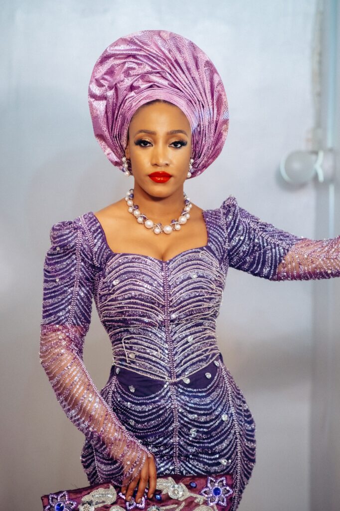 Dazzle in Purple on Your Igbo Trad With This Alluring Beauty Look