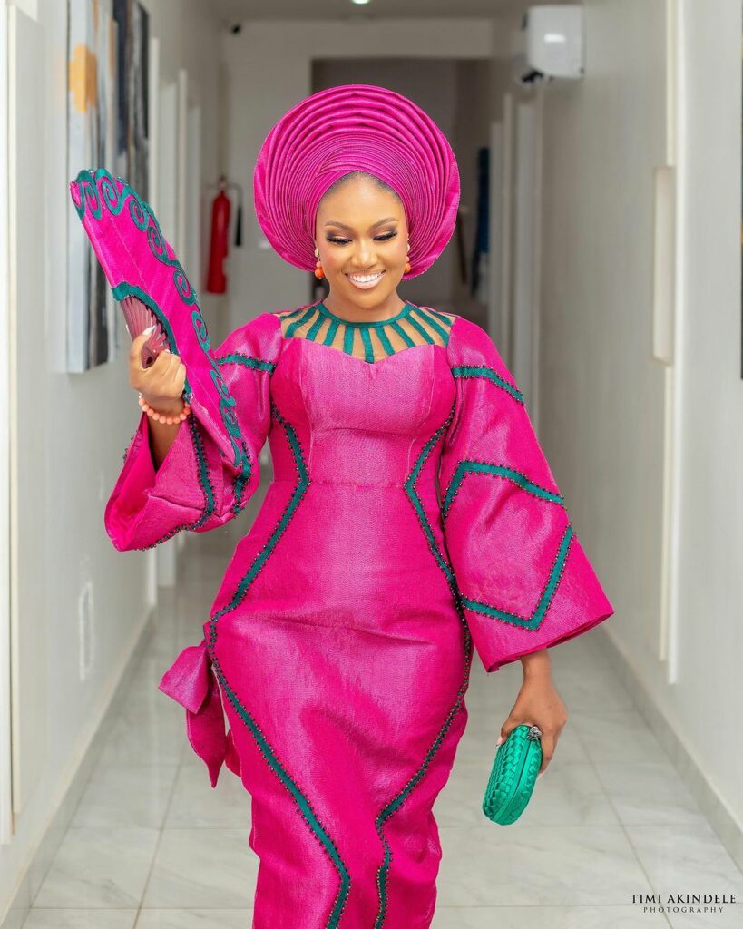 Step Out In Style On Your Yoruba Trad With This Lovely Beauty Look!