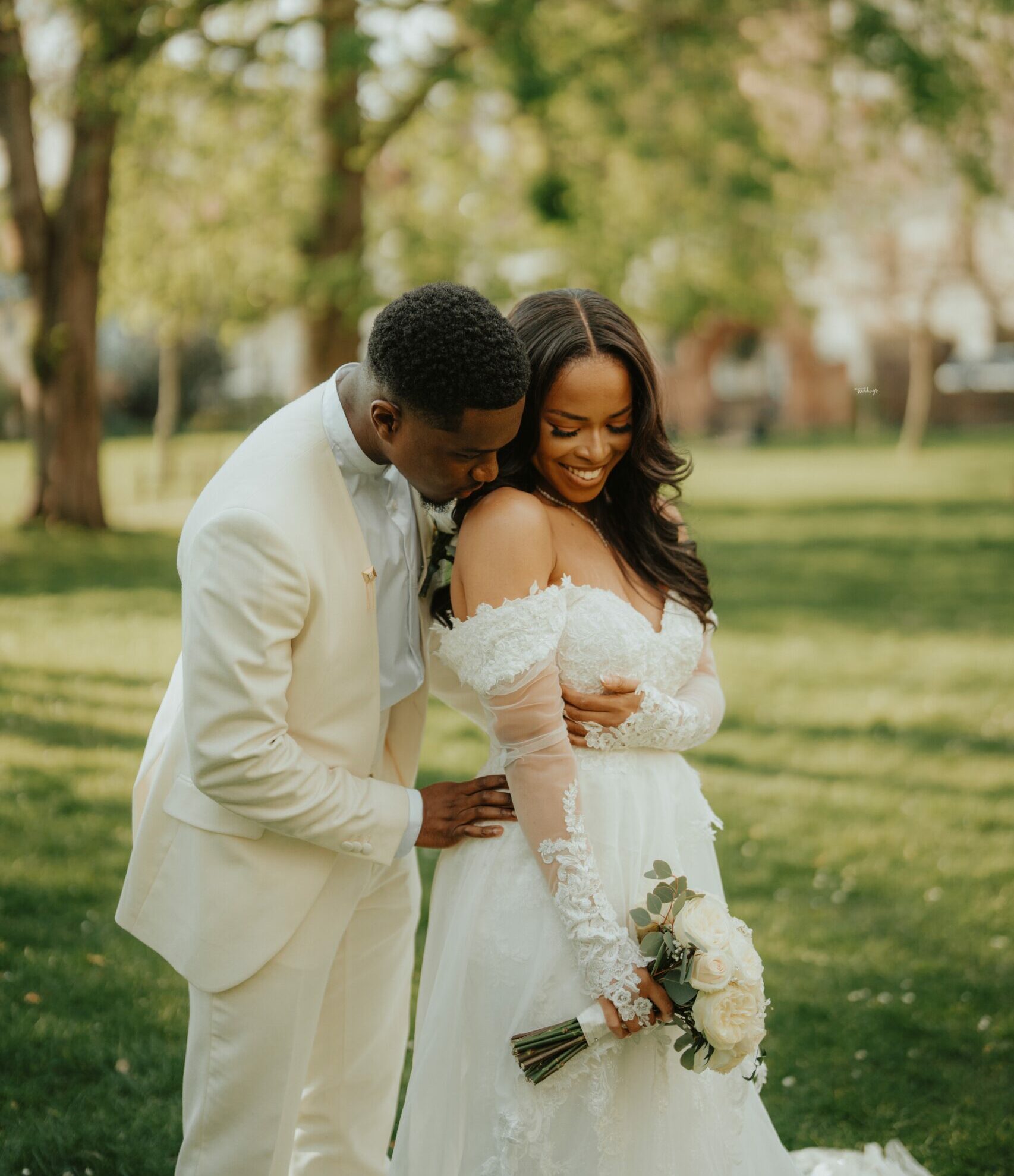 Here's Your Virtual Pass To Bisi and Tobi's Lit Wedding in London