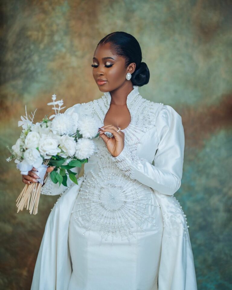 Achieve A Classy Bridal Slay With This Lovely Beauty Look