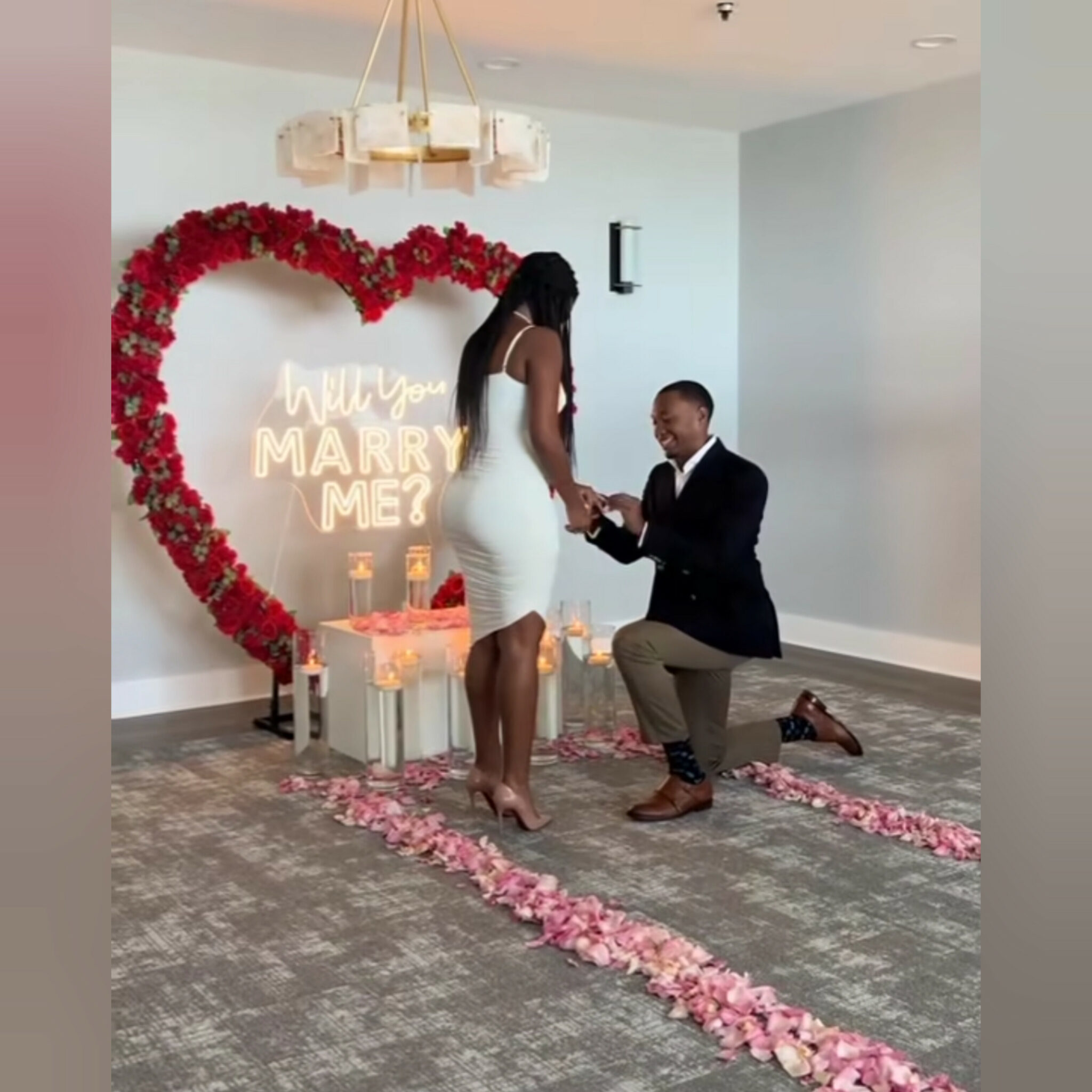 Photoshoot Turned Surprise Proposal